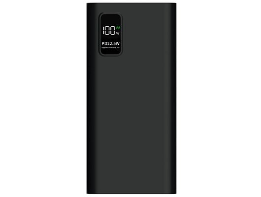 Внешний аккумулятор PERO PB07 30000 mAh, Li-Pol, output USB-C + 4 USB-A, черный